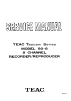 Tascam 80-8 - Service Manual